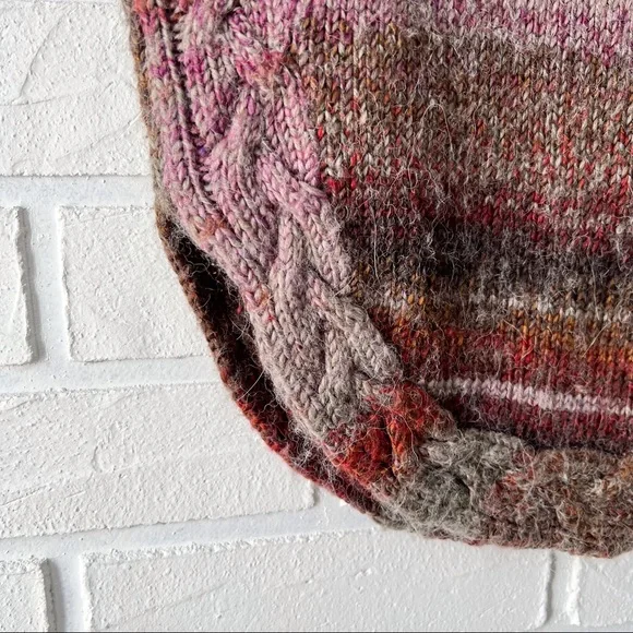 Royal Robbins multicolour knit funnel neck short sleeve tunic sweater XS - Picture 6 of 14